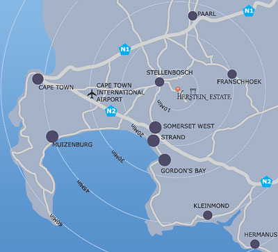 Herstein Street map